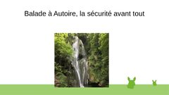 Galerie photo Balade à Autoire, la sécurité avant tout