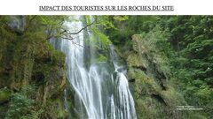 Galerie photo Impact des touristes sur les roches